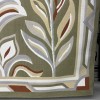 BRAZIL Rug Korean Turkish Design A138A GREEN 80*150