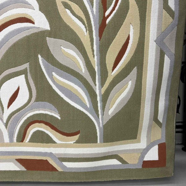 BRAZIL Rug Korean Turkish Design A138A GREEN 80*150