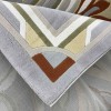 BRAZIL Rug Korean Turkish Design A138A GRAY CREAM 80*150
