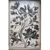 سجاد نقش كويتي تصميم كوري لورين تركي A404A رصاصي كريم - مقاس 250*350 سم سجادة مجلس انيق تحفة