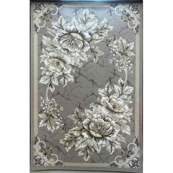 LORIN Turkish Rug Korean Design A406A Beige Cream - 400x600 cm Royal Majlis Carpet