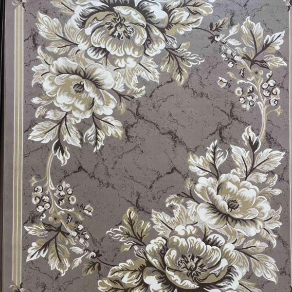 LORIN Turkish Rug Korean Design A406A Beige Cream - 400x600 cm Royal Majlis Carpet
