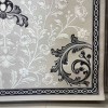 LORIN Turkish Rug Korean Design A419A GREY CREAM - 50x80 cm Small Mat