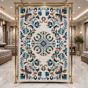 Ramada Rug Korean Turkish Design A336A Dark blue 250*350