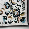سجاد رمادا نقش كوري تركي A336A اخضر مقاس 50*80