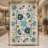 Ramada Rug Korean Turkish Design A335A TURKUAZ 50*80