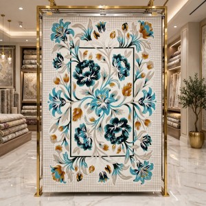 Ramada Rug Korean Turkish Design A335A TURKUAZ 80*150