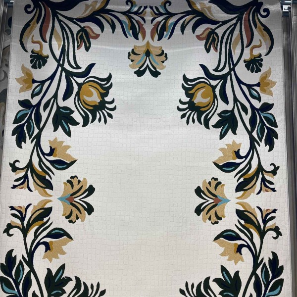 Rayyan Turkish Rug Korean Design A172A green - 100x200 cm Area Rug