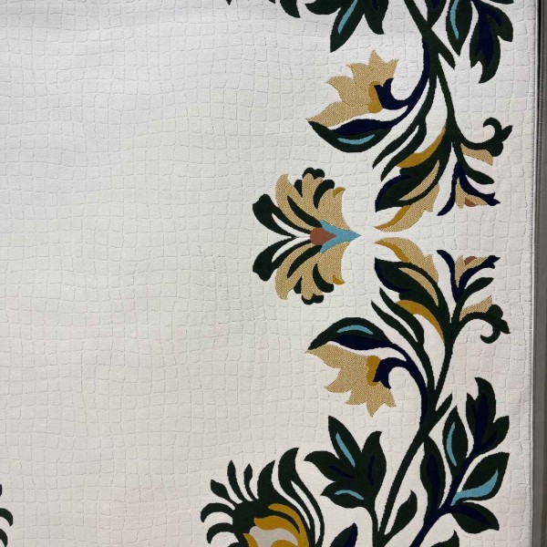 Rayyan Turkish Rug Korean Design A172A green - 100x200 cm Area Rug