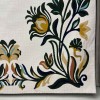 Rayyan Turkish Rug Korean Design A172A green - 100x200 cm Area Rug