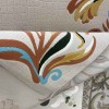 Rayyan Turkish Rug Korean Design A172A KREMIT - 400x500 cm Jumbo Carpet