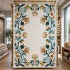 Rayyan Turkish Rug Korean Design A172A TURKUAZ - 250x350 cm Majlis Carpet