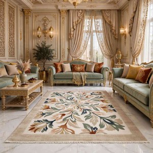 SUMMER Turkish Small Rug 43641A Korean MULTI 50x80 cm - Doormat & Bedside Rug