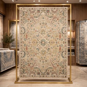 Turkish SUPER BUHIMI Rug A213A beige Size 80*150