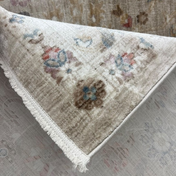 سجاد سوبر بوهيمي تركي A213A بيج مقاس 100*200