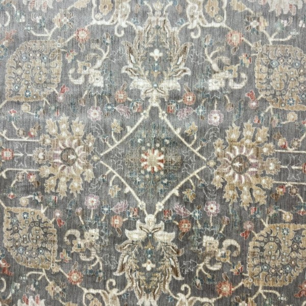 سجاد سوبر بوهيمي تركي A213A رصاصي مقاس 80*150