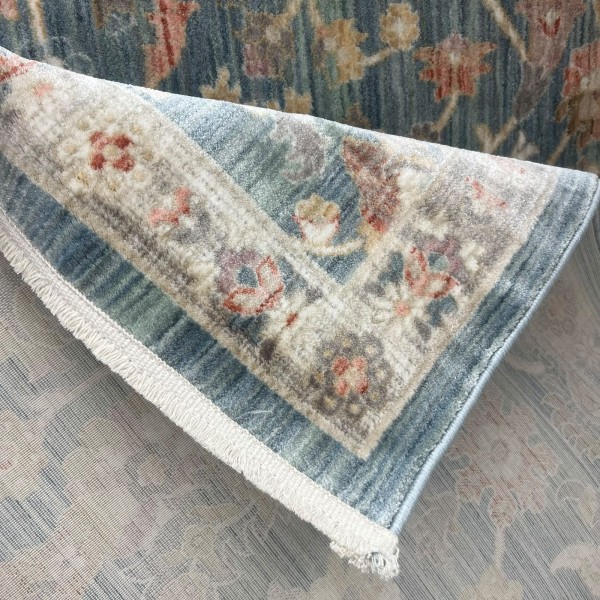 سجاد سوبر بوهيمي تركي A213A سماوي فاتح مقاس 250*350