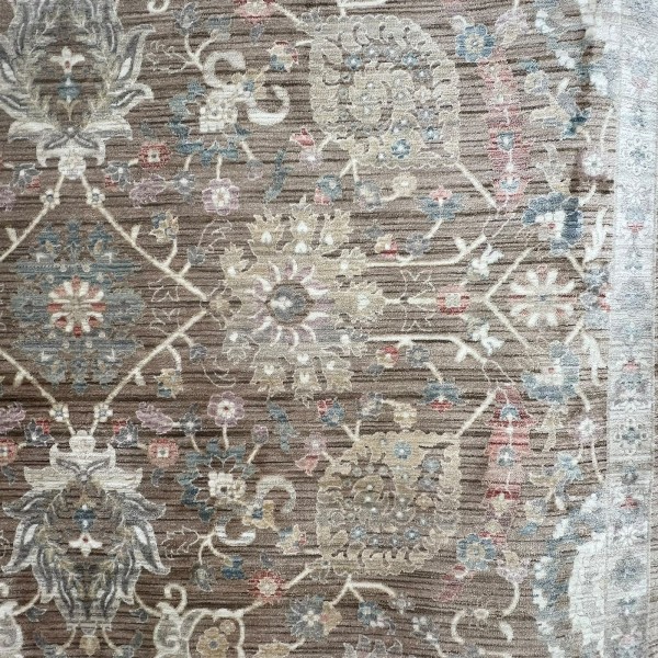 سجاد سوبر بوهيمي تركي A213A بني فاتح مقاس 250*350