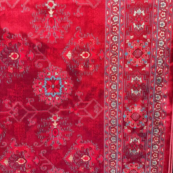 سجاد تركي بخارى تبريز افغاني 9620K عنابي مقاس 300*400