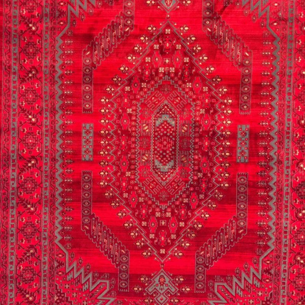 سجاد تركي بخارى تبريز افغاني 9430K عنابي مقاس 50*80