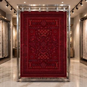سجاد تركي بخارى تبريز افغاني 9797K عنابي مقاس 400*600