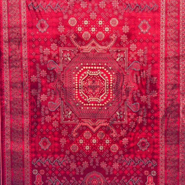 سجاد تركي بخارى تبريز افغاني 9797K عنابي مقاس 400*500
