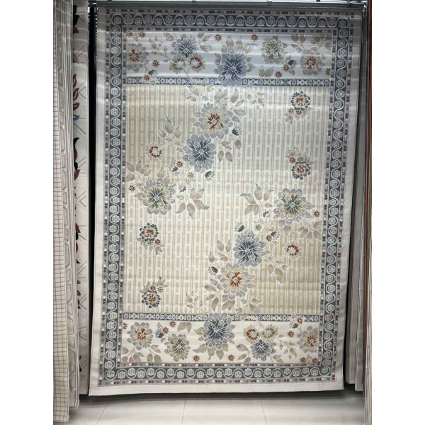 Turkish VELOURA Rug A346S Sky BLUE Size 100*300
