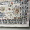 Turkish VELOURA Rug A346S Sky BLUE Size 100*300