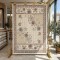 Turkish VELOURA Rug A346S Sky TILE Size 150*220