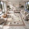Turkish VELOURA Rug A346S Sky TILE Size 150*220