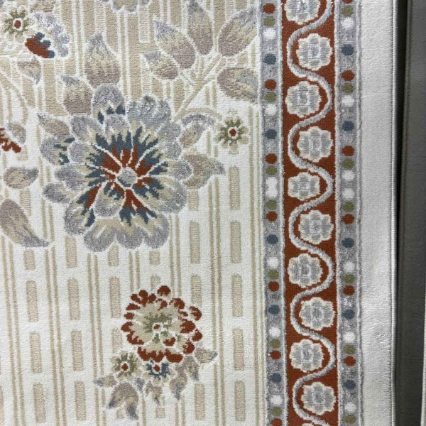 Turkish VELOURA Rug A346S Sky TILE Size 150*220
