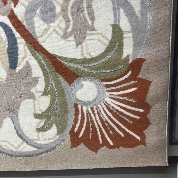 Turkish VELOURA Rug A339S Sky BEIGE Size 300*400