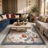 سجاد تركي فيلورا A339S سماوي مقاس 300*400