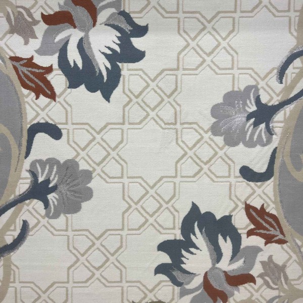 Turkish VELOURA Rug A339S Sky GRAY Size 250*350