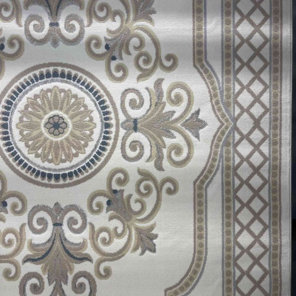 Turkish VELOURA Rug A451A Sky BEIGE Size 50*80