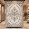 Turkish VELOURA Rug A451A Sky GRAY Size 50*80