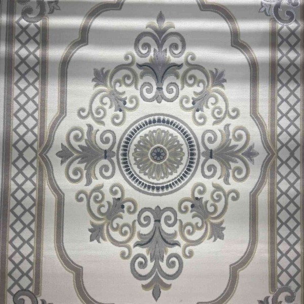 Turkish VELOURA Rug A451A Sky GRAY Size 50*80