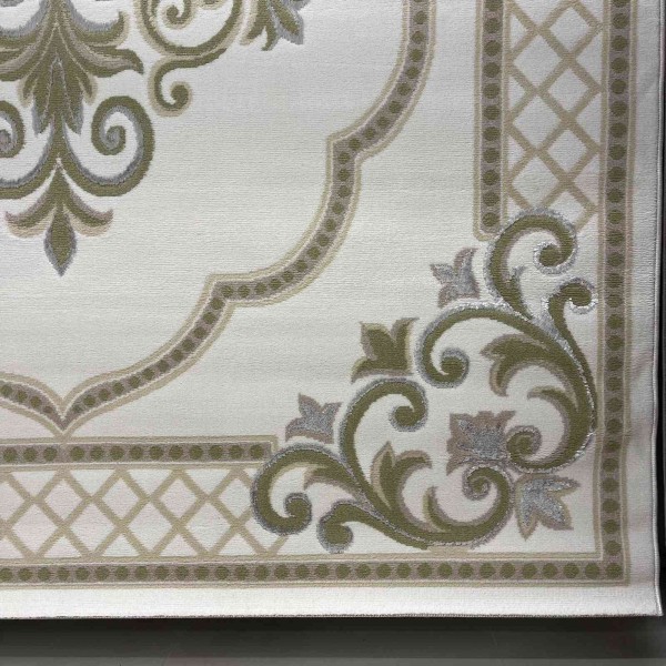 سجاد تركي فيلورا A451A اخضر مقاس 150*220