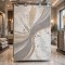 Turkish VELOURA Rug A452A Sky GRAY Size 300*400