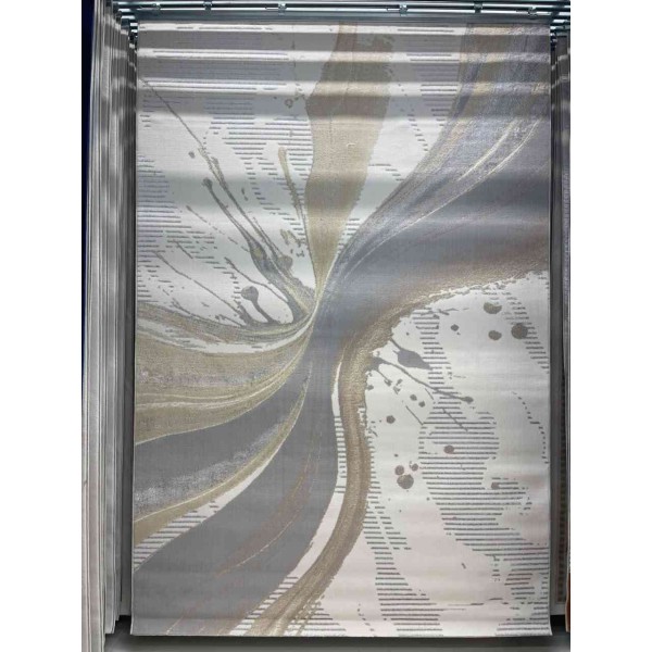 Turkish VELOURA Rug A452A Sky GRAY Size 300*400