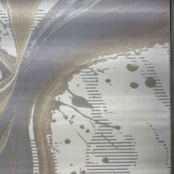 Turkish VELOURA Rug A452A Sky GRAY Size 300*400