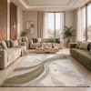 سجاد تركي فيلورا A452A اخضر مقاس 50*80