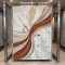 Turkish VELOURA Rug A452A Sky TILE Size 300*400