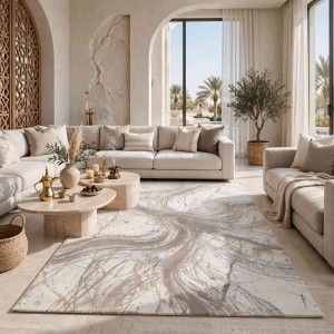 سجاد تركي فيلورا A453A بيج مقاس 50*80