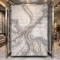 Turkish VELOURA Rug A453A Sky GRAY Size 50*80