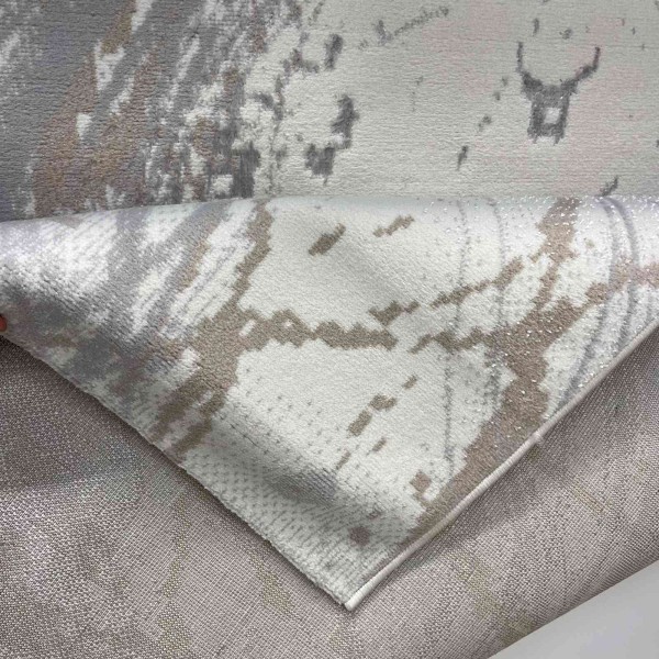 Turkish VELOURA Rug A453A Sky GRAY Size 50*80