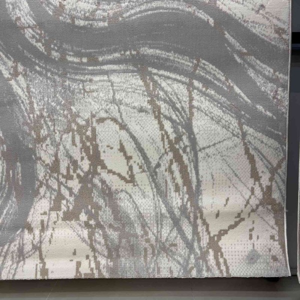 Turkish VELOURA Rug A453A Sky GRAY Size 50*80