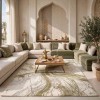 سجاد تركي فيلورا A453A اخضر مقاس 100*300