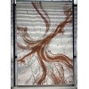 Turkish VELOURA Rug A453A Sky TILE Size 50*80