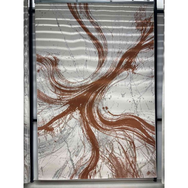 Turkish VELOURA Rug A453A Sky TILE Size 50*80